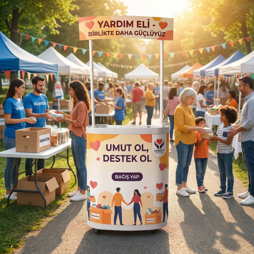 Oval Tanıtım Standı