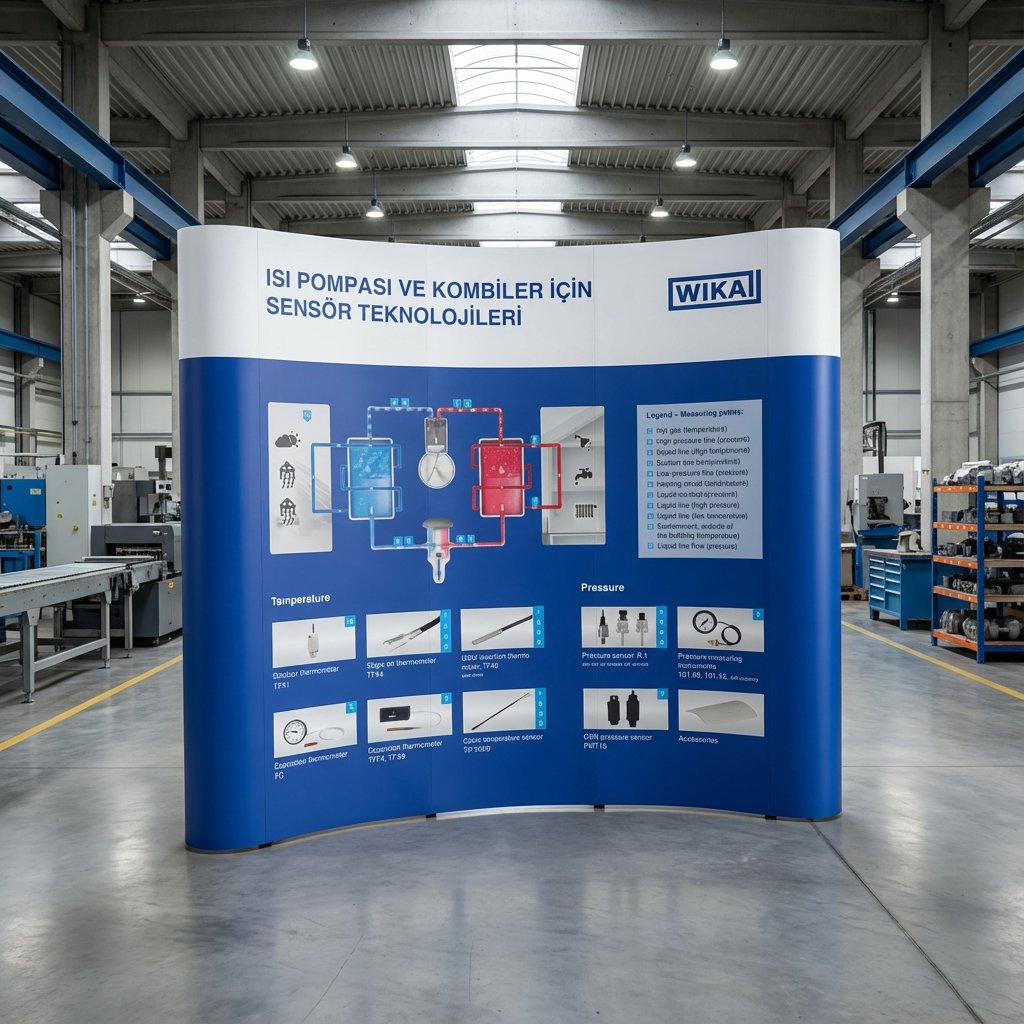 Premium Örümcek Stand 3 Panel Oval (3×3)