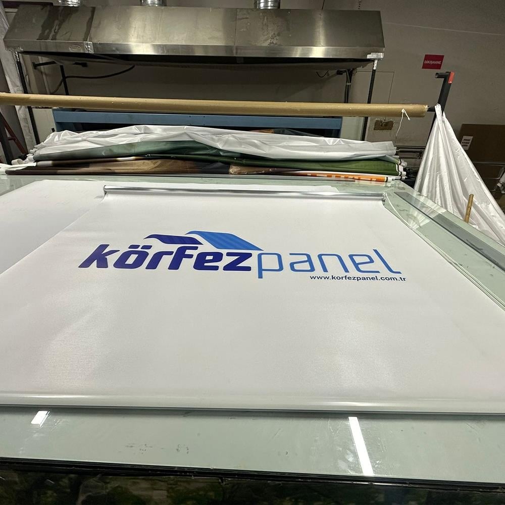 Reklam ve Logo Baskılı Stor Perde