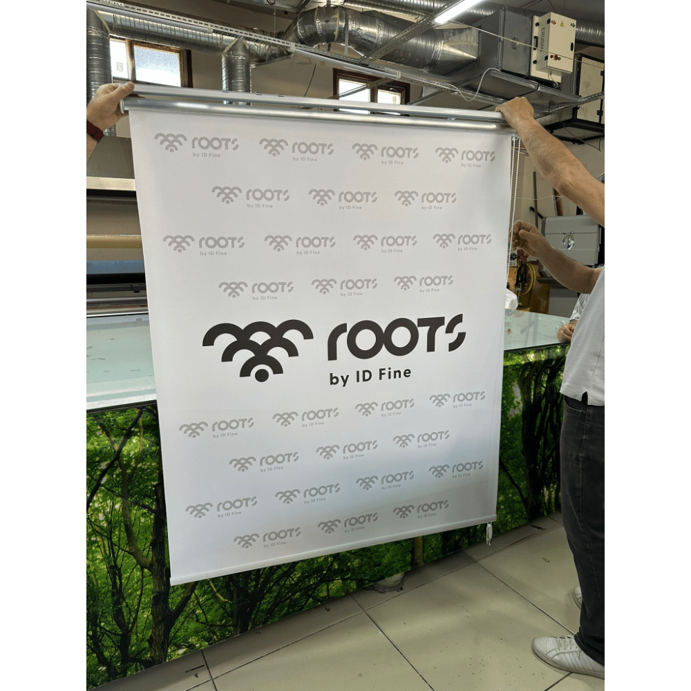 Reklam ve Logo Baskılı Stor Perde