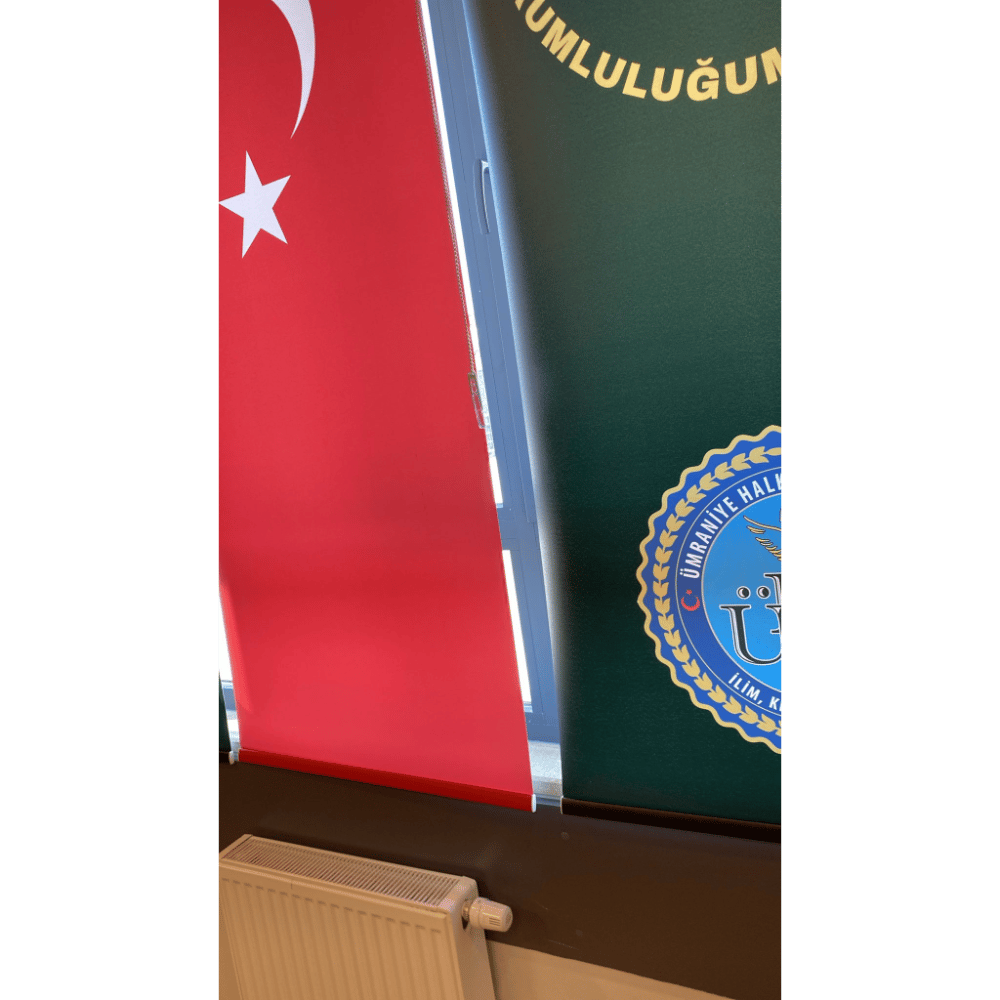 Reklam ve Logo Baskılı Stor Perde