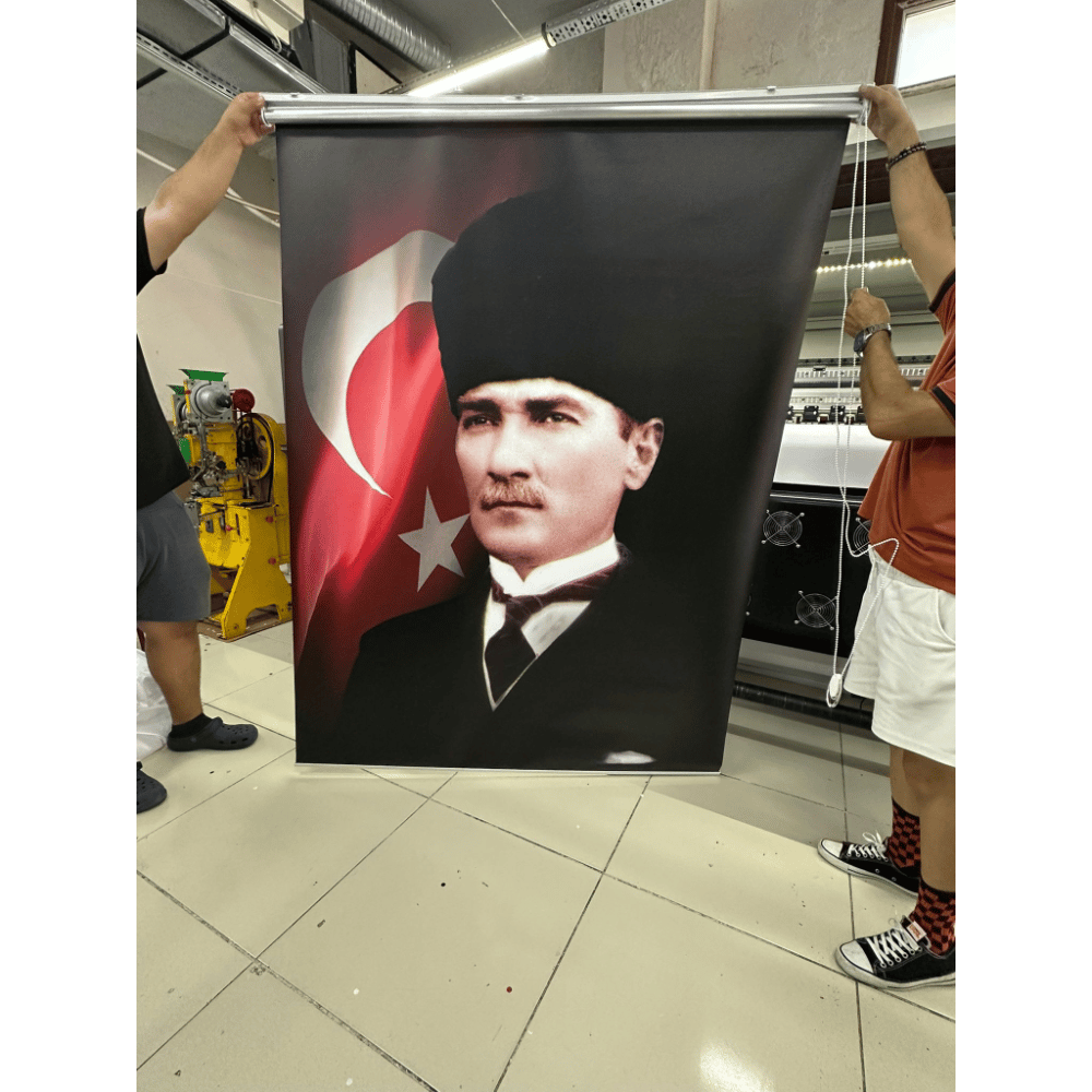 Reklam ve Logo Baskılı Stor Perde