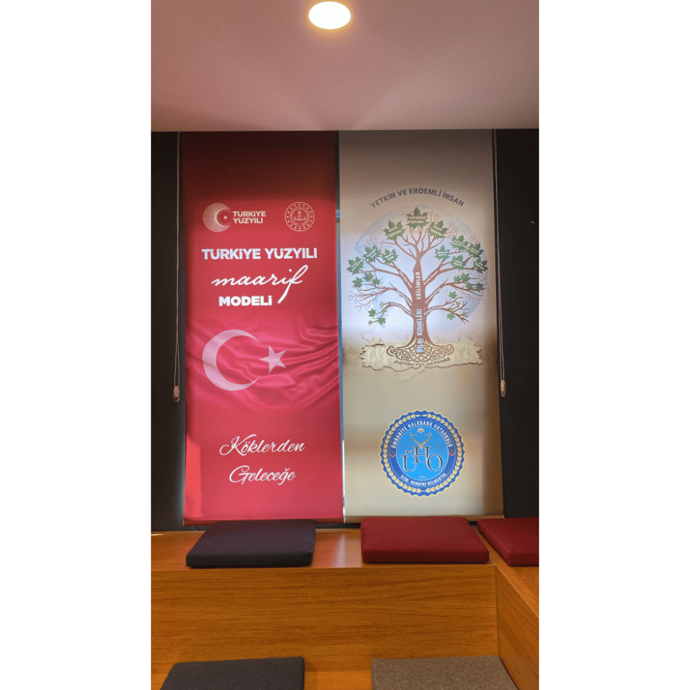 Reklam ve Logo Baskılı Stor Perde