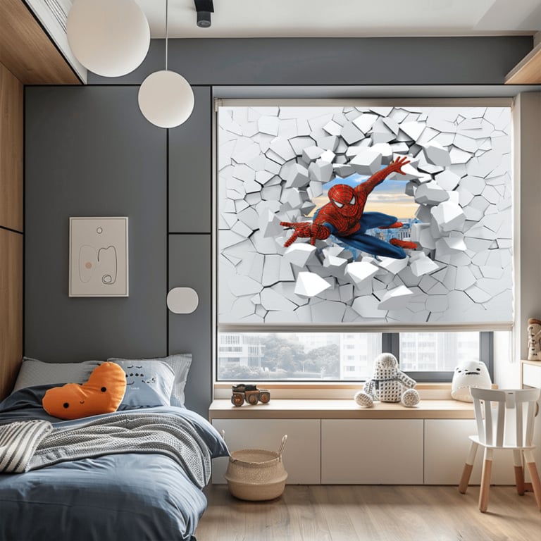 Spider Man Stor Perde