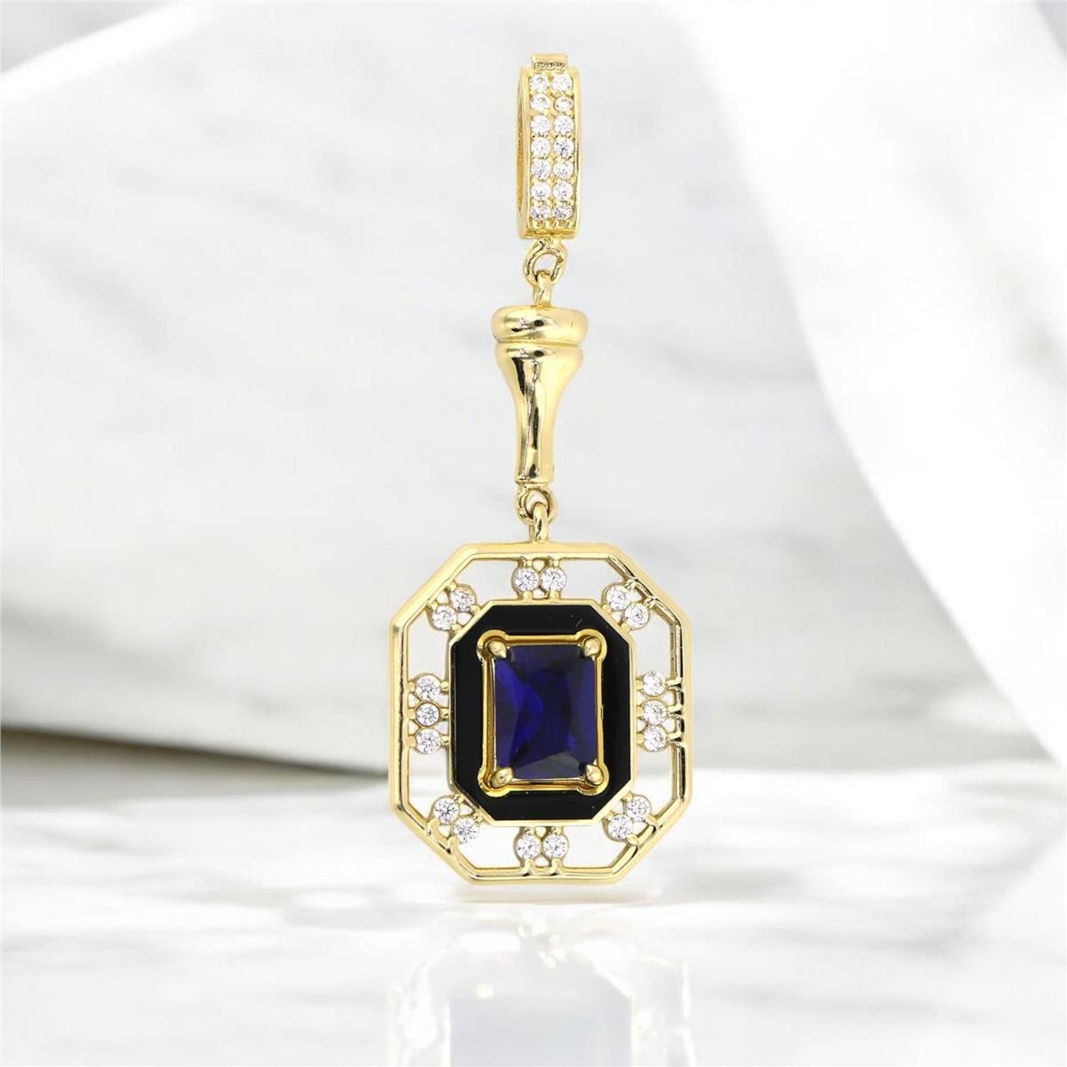 14 Ayar Altın Baget Kolye Ucu  -  0193716