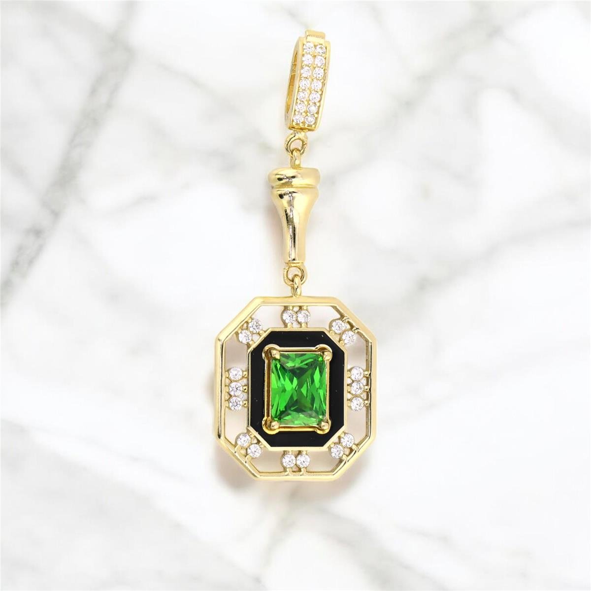 14 Ayar Altın Baget Kolye Ucu  -  0193717