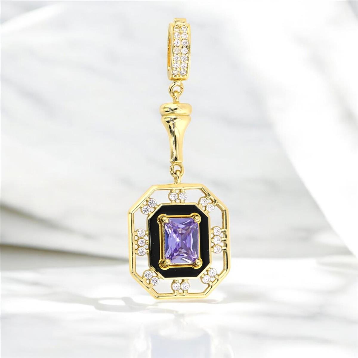 14 Ayar Altın Baget Kolye Ucu  -  0193719