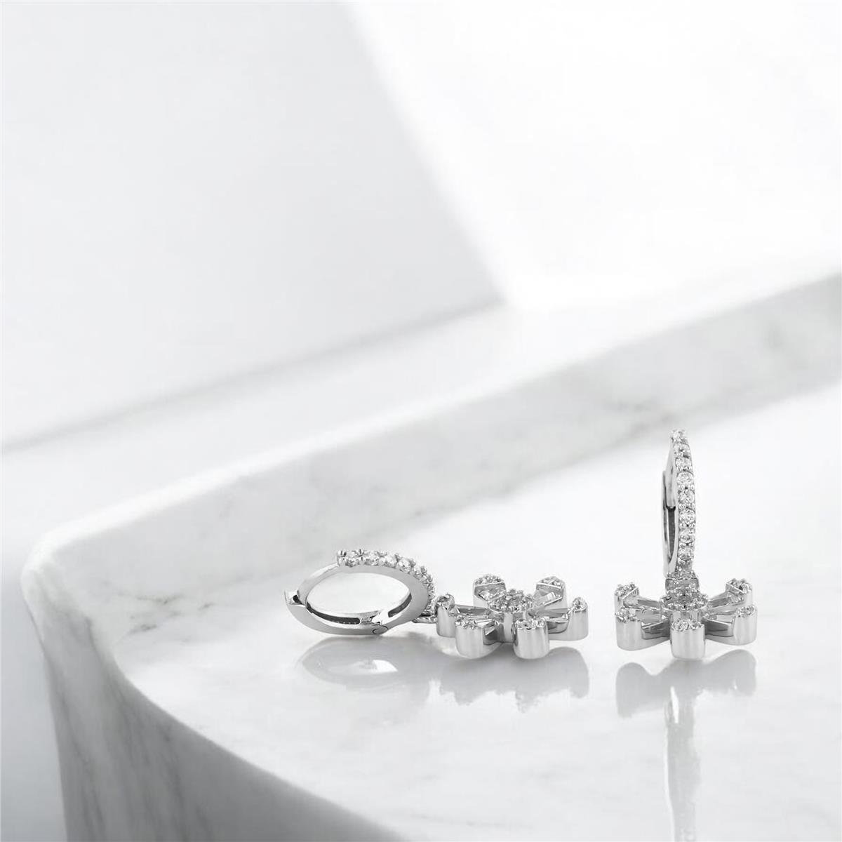 14 Ayar Altın Baget Küpe  -  0204580