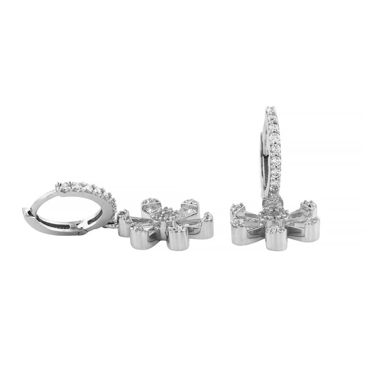 14 Ayar Altın Baget Küpe  -  0204580