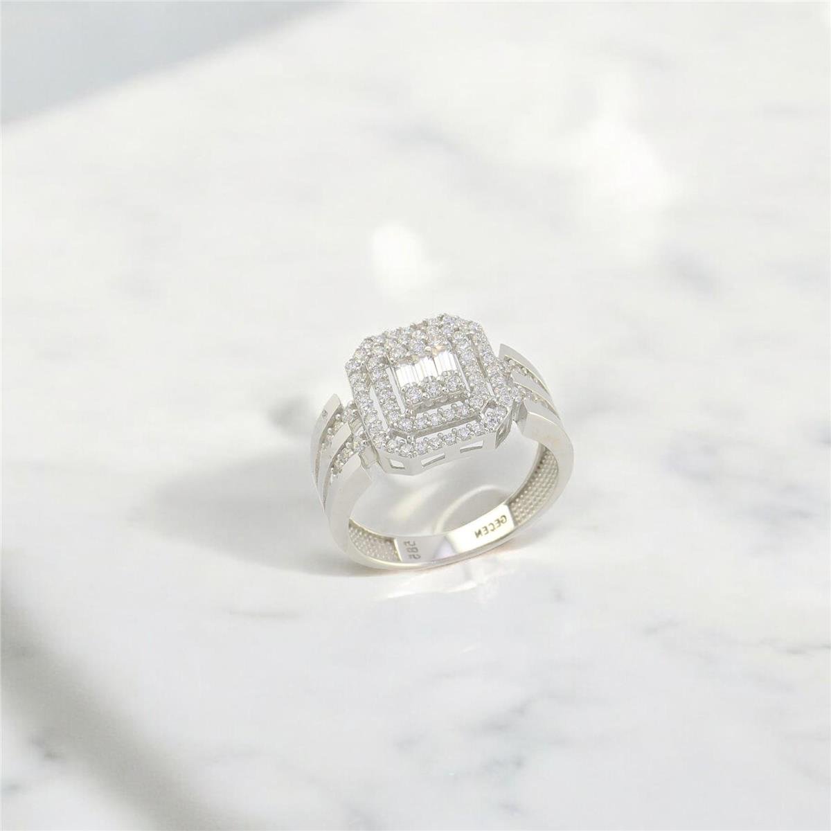 14 Ayar Altın Baget Yüzük  -  0180223