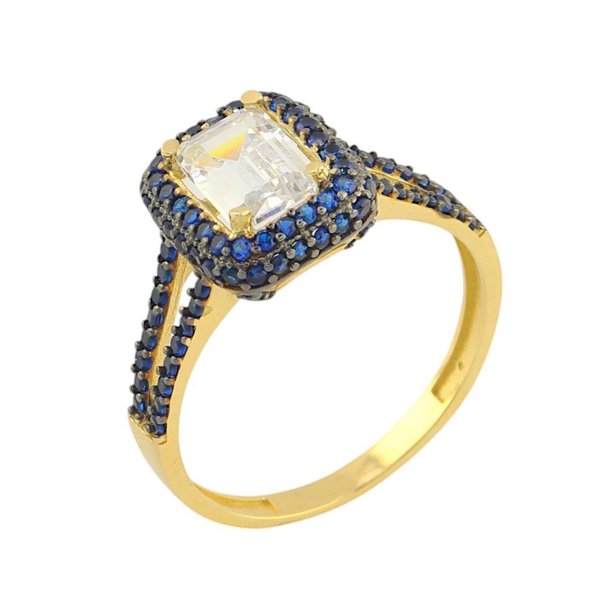 14 Ayar Altın Baget Yüzük  -  0180304