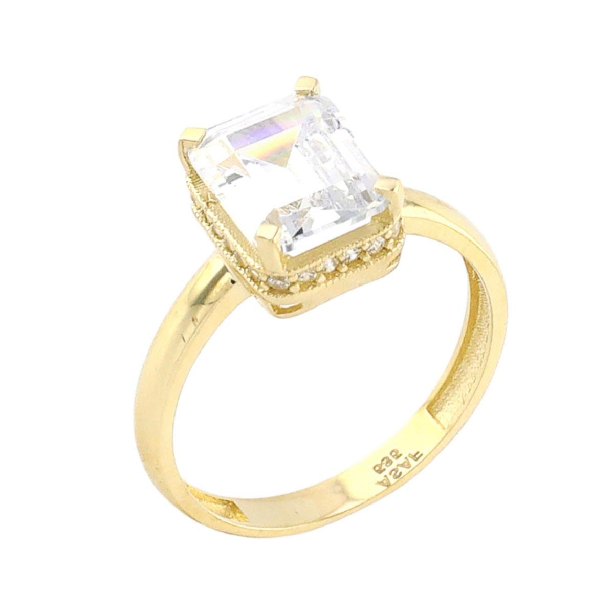 14 Ayar Altın Baget Yüzük  -  0184296