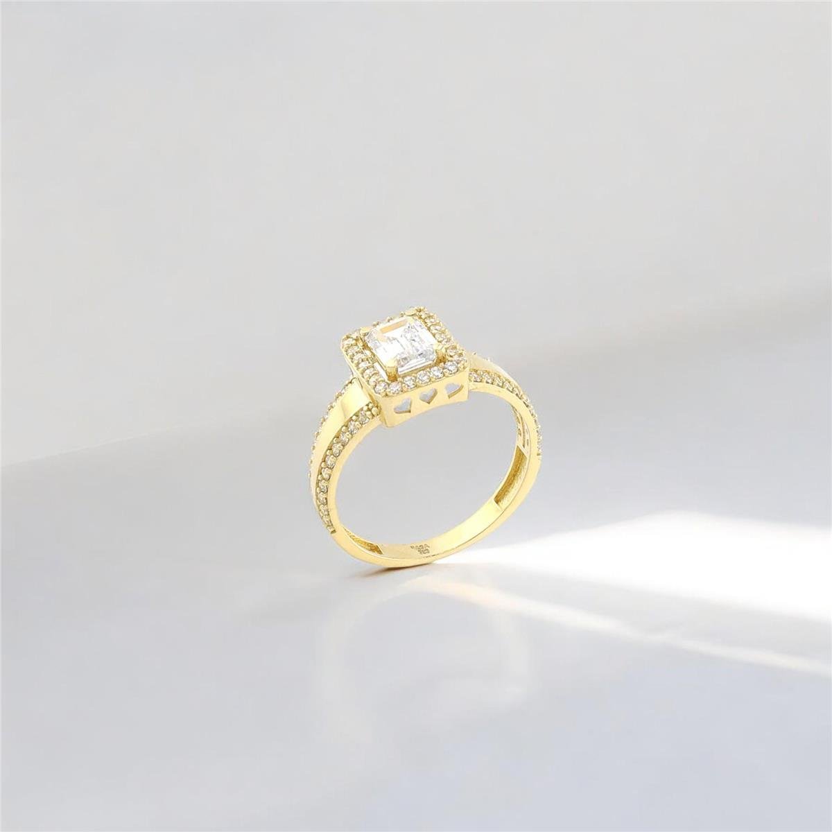 14 Ayar Altın Baget Yüzük  -  0184300