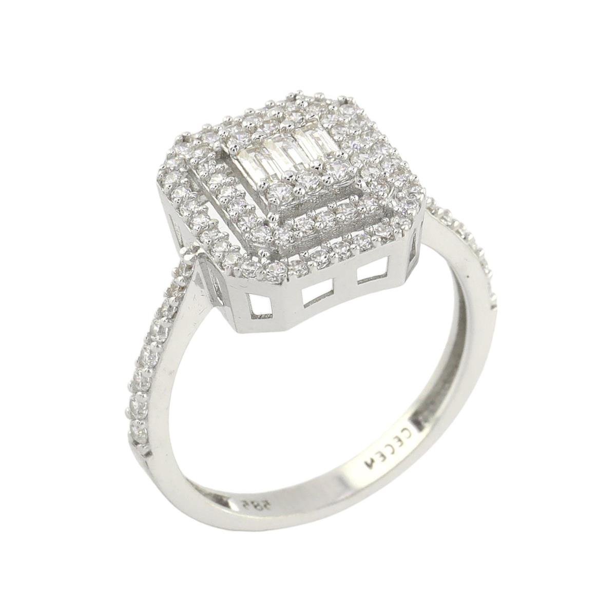 14 Ayar Altın Baget Yüzük  -  0185001