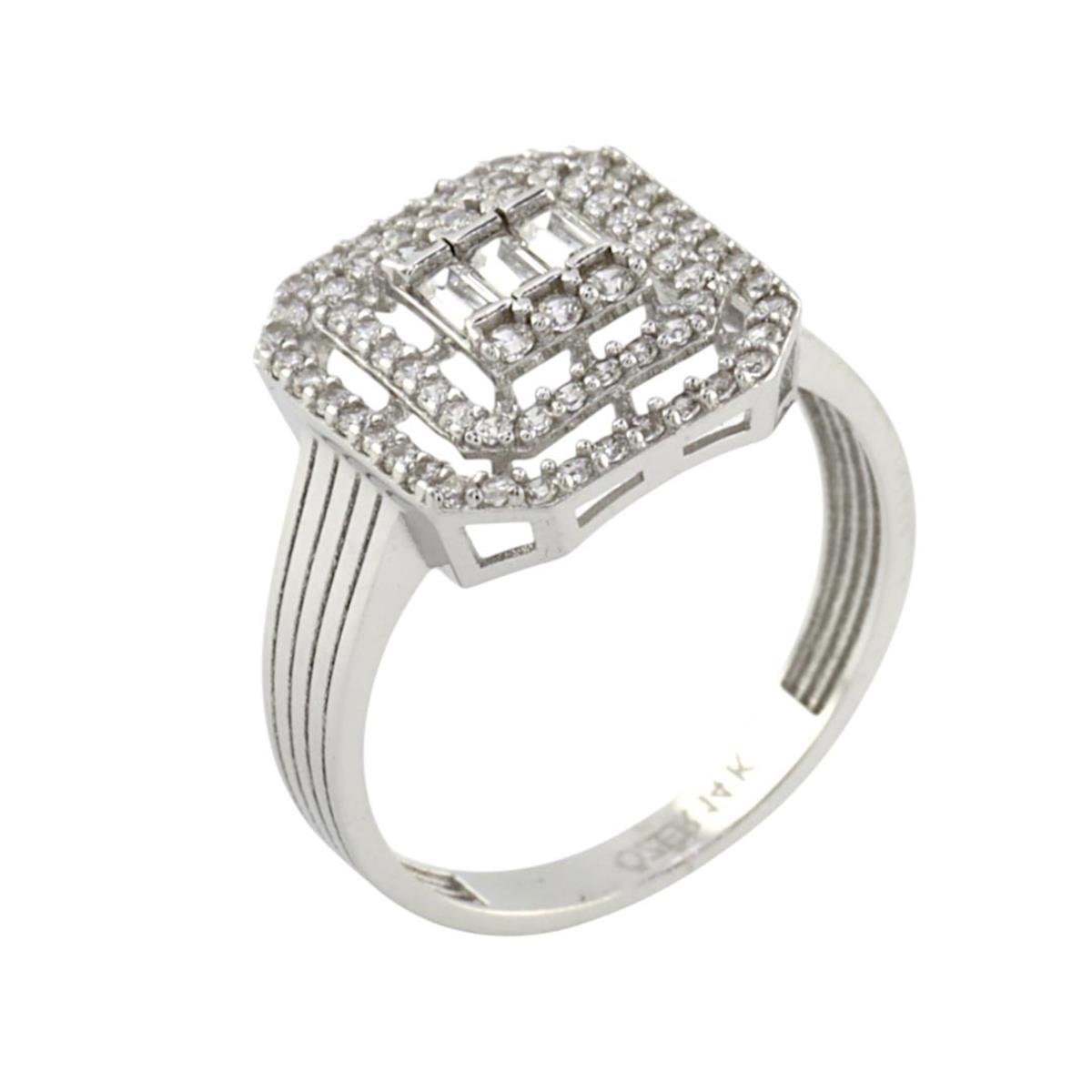 14 Ayar Altın Baget Yüzük  -  0187683