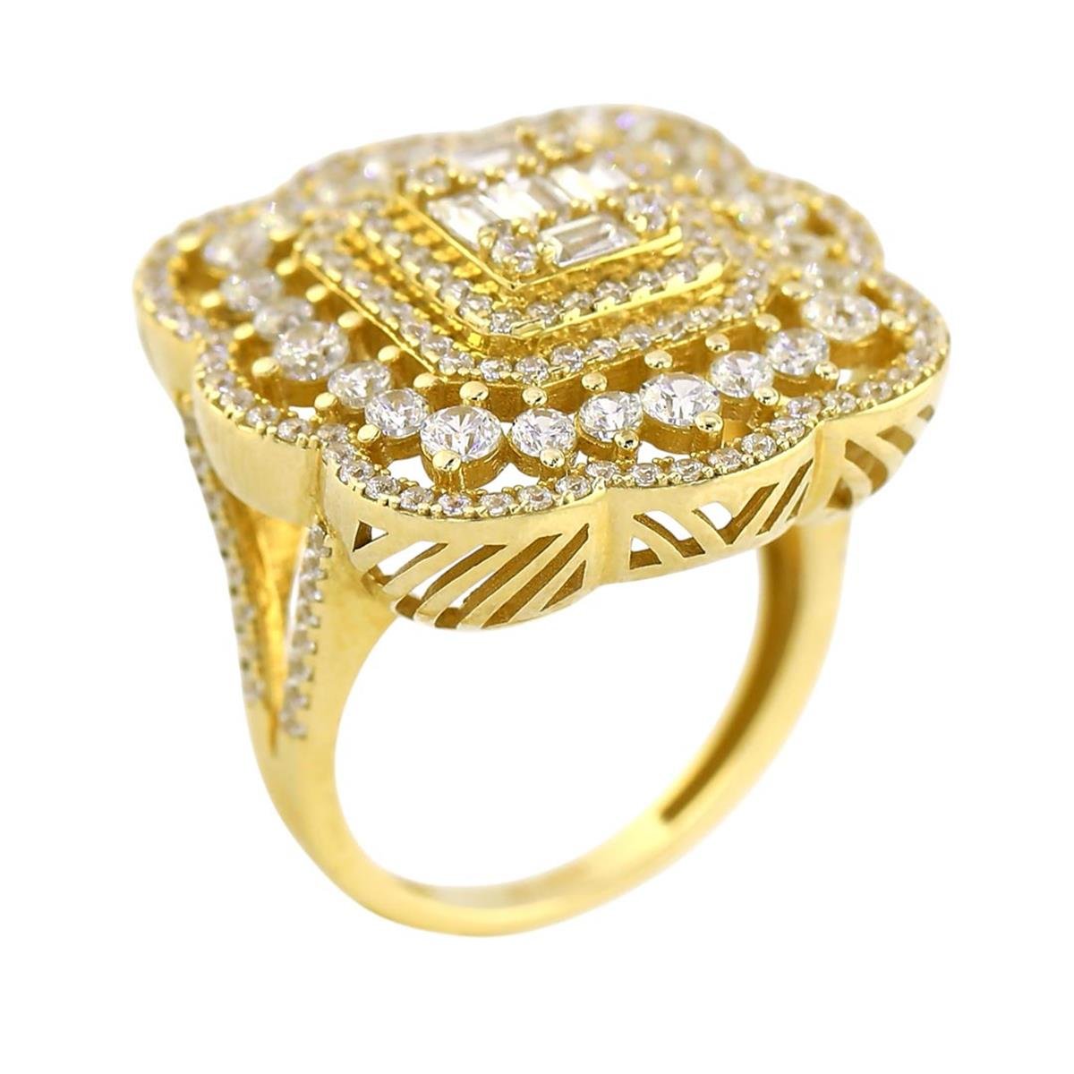 14 Ayar Altın Baget Yüzük  -  0200855