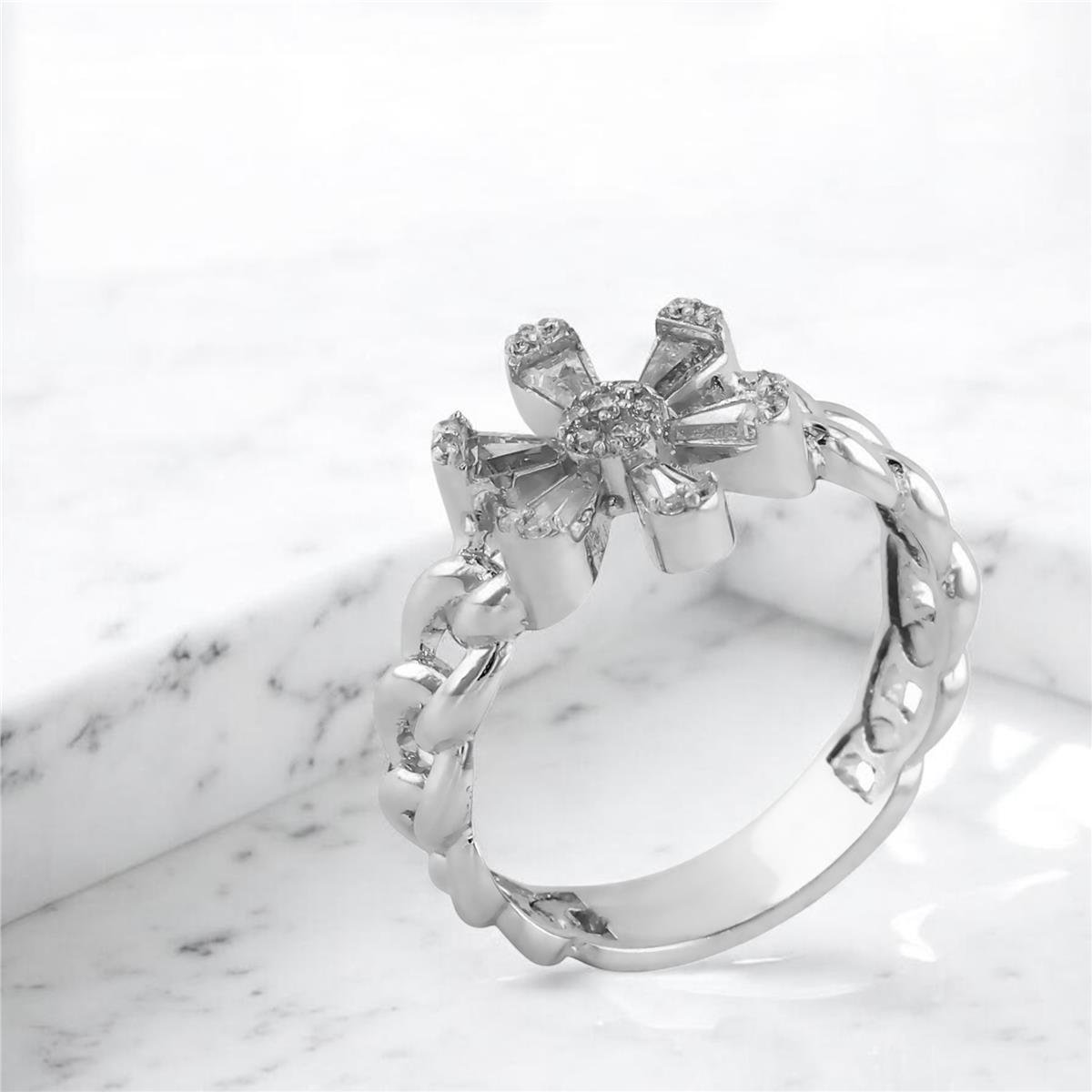 14 Ayar Altın Baget Yüzük  -  0204579