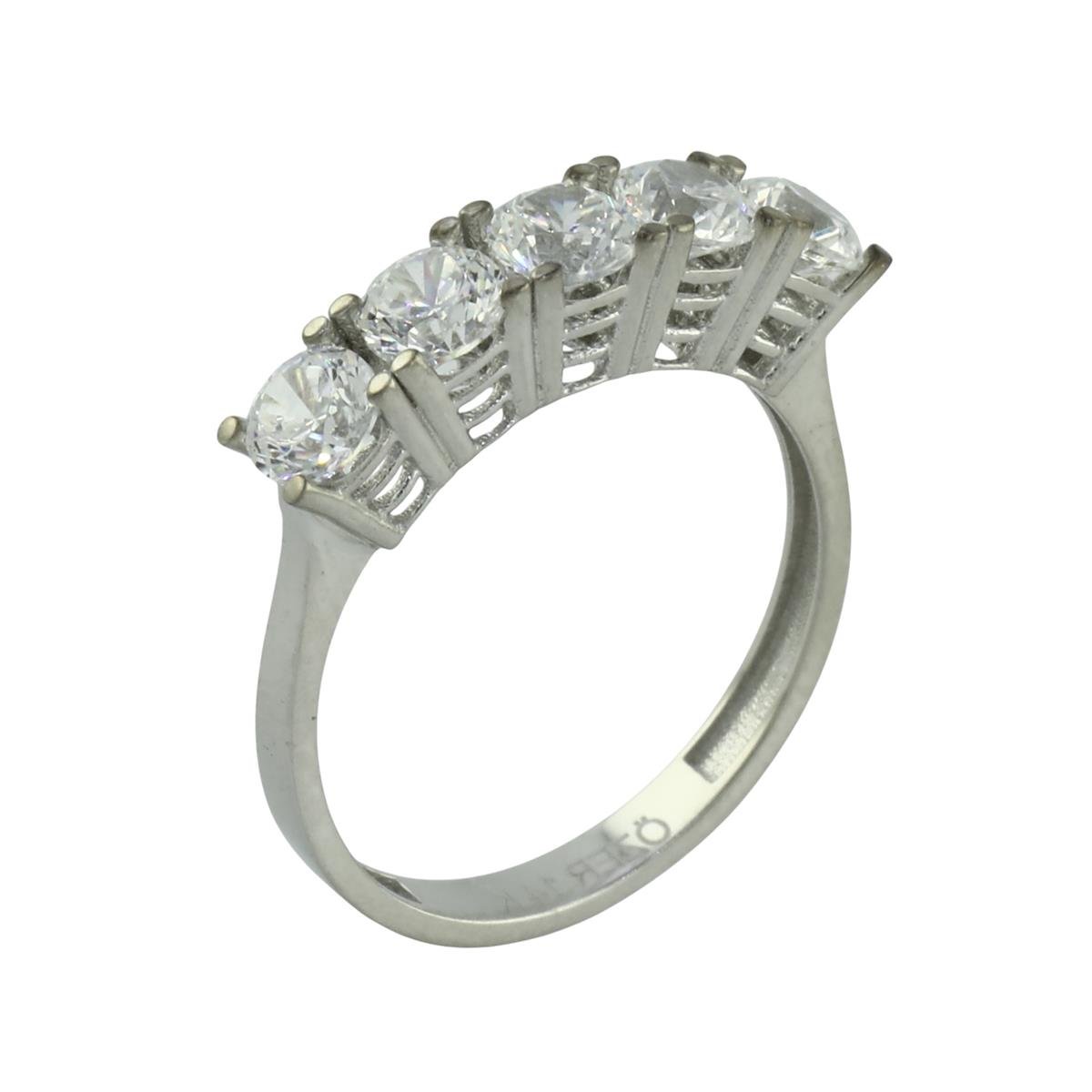 14 Ayar Altın Beştaş Yüzük  -  0202366