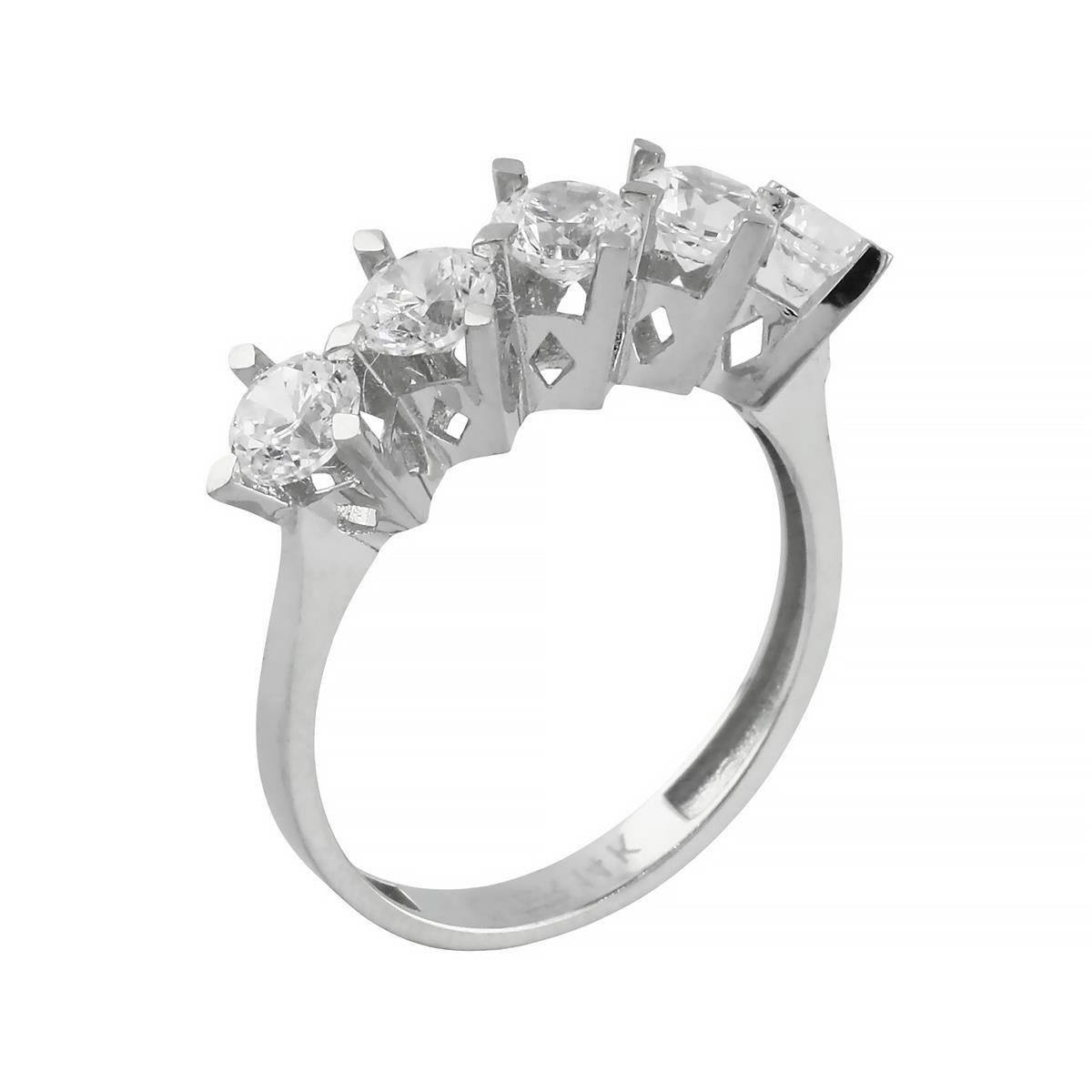 14 Ayar Altın Beştaş Yüzük  -  0202367