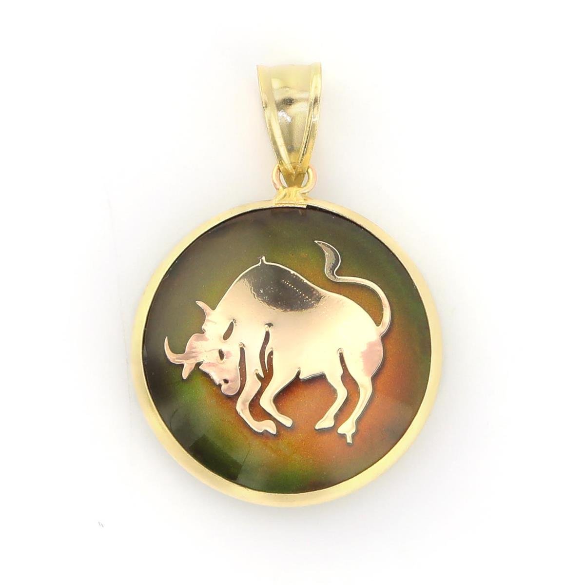 14 Ayar Altın Burç Kolye Ucu  -  0180255