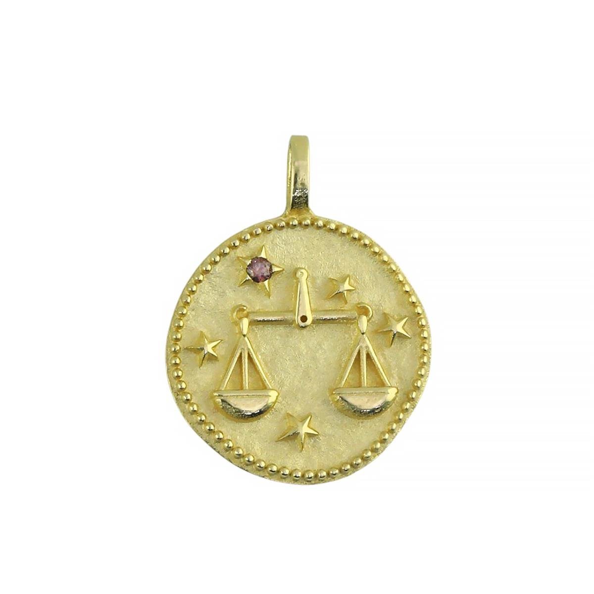 14 Ayar Altın Burç Kolye Ucu  -  0201795