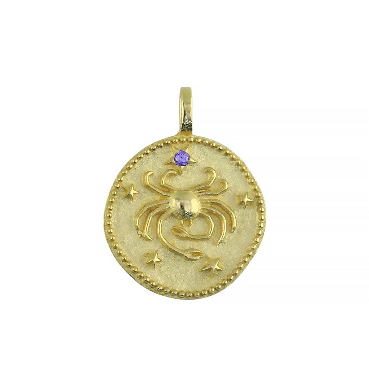 14 Ayar Altın Burç Kolye Ucu  -  0201797