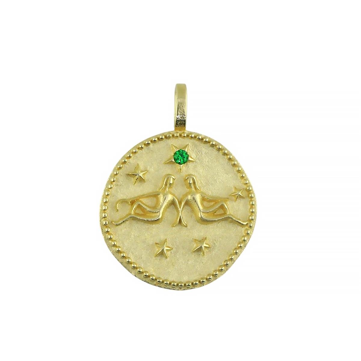 14 Ayar Altın Burç Kolye Ucu  -  0201802
