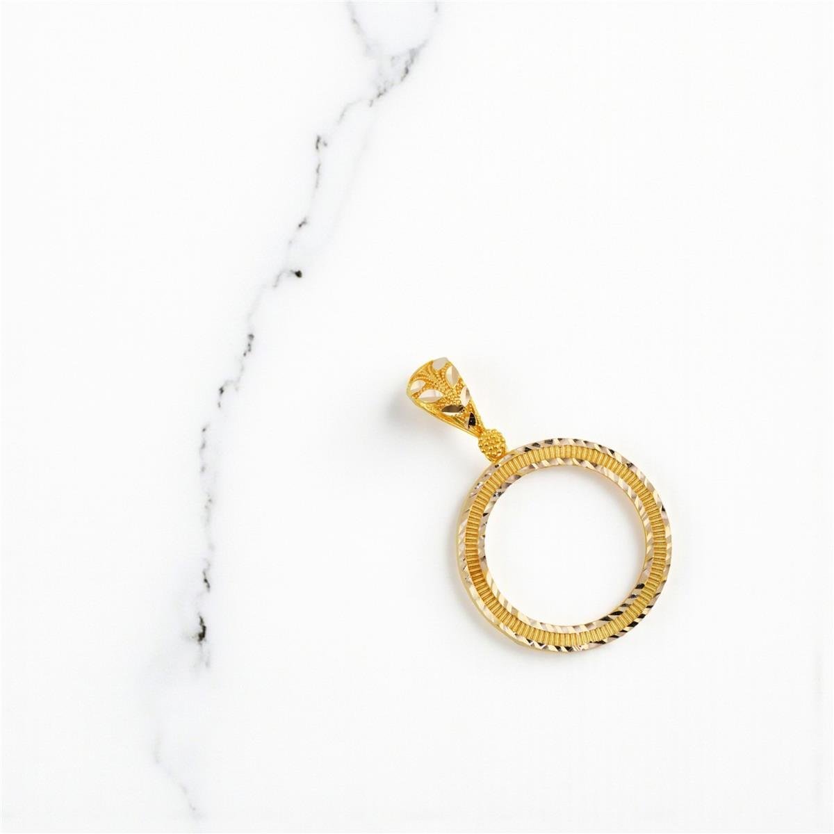 14 Ayar Altın Çerçeve Kolye Ucu  -  0188259