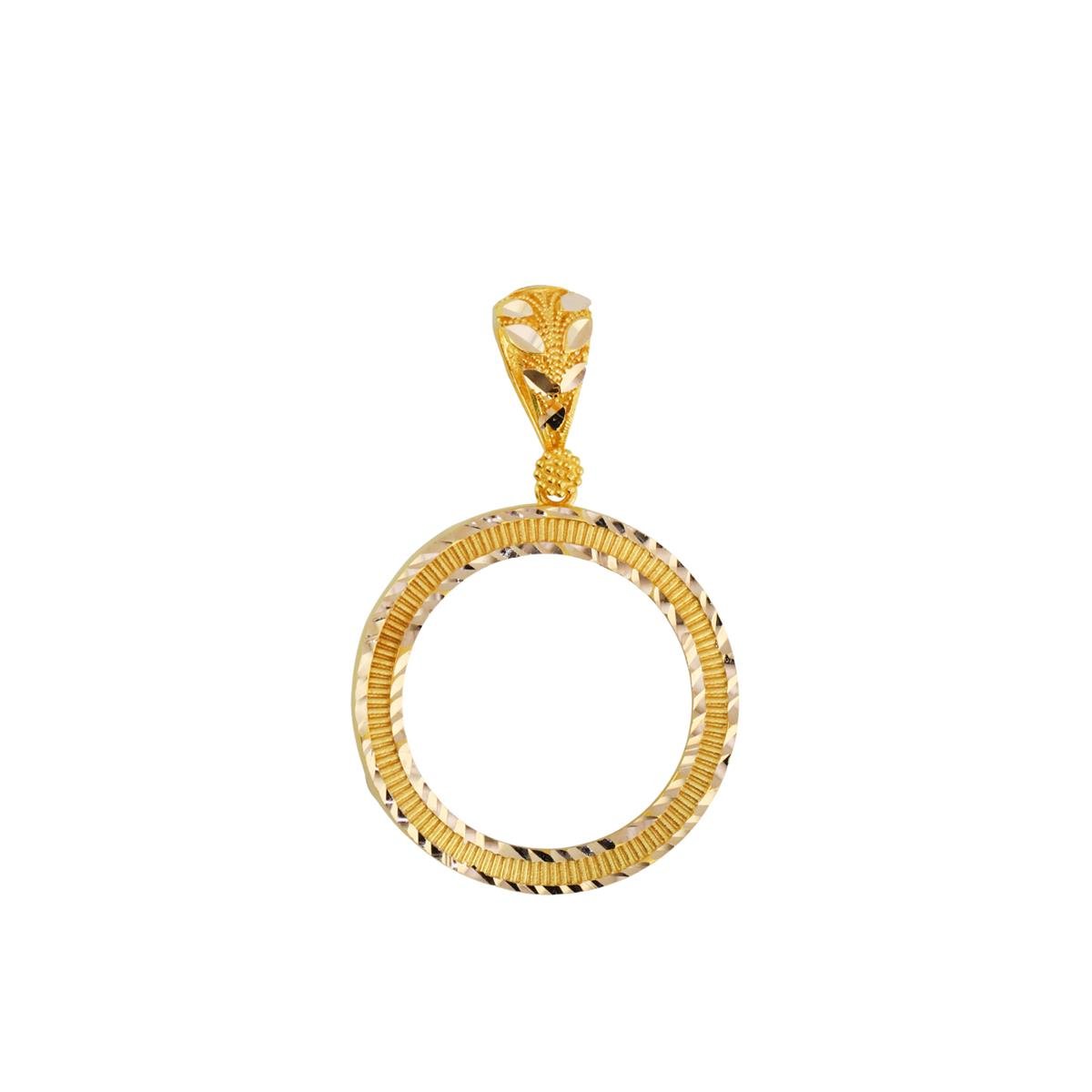 14 Ayar Altın Çerçeve Kolye Ucu  -  0188259