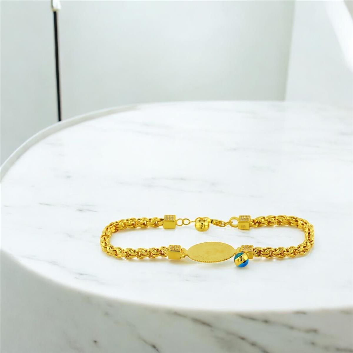 14 Ayar Altın Çeyrekli Bileklik  -  0202739