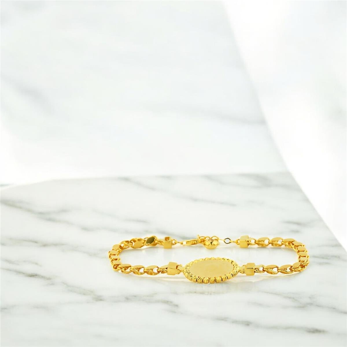 14 Ayar Altın Çeyrekli Bileklik  -  0202742