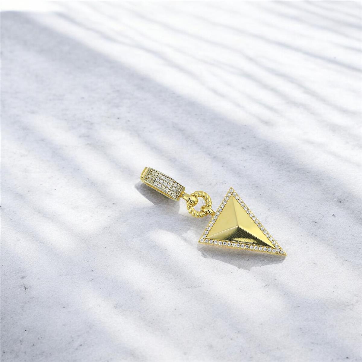 14 Ayar Altın Charm Kolye Ucu  -  F004624