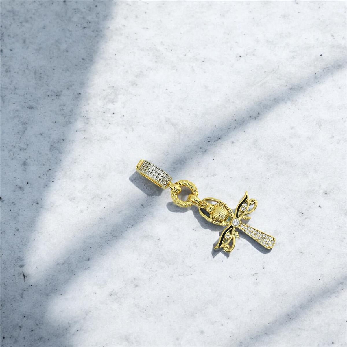 14 Ayar Altın Charm Kolye Ucu  -  F004650