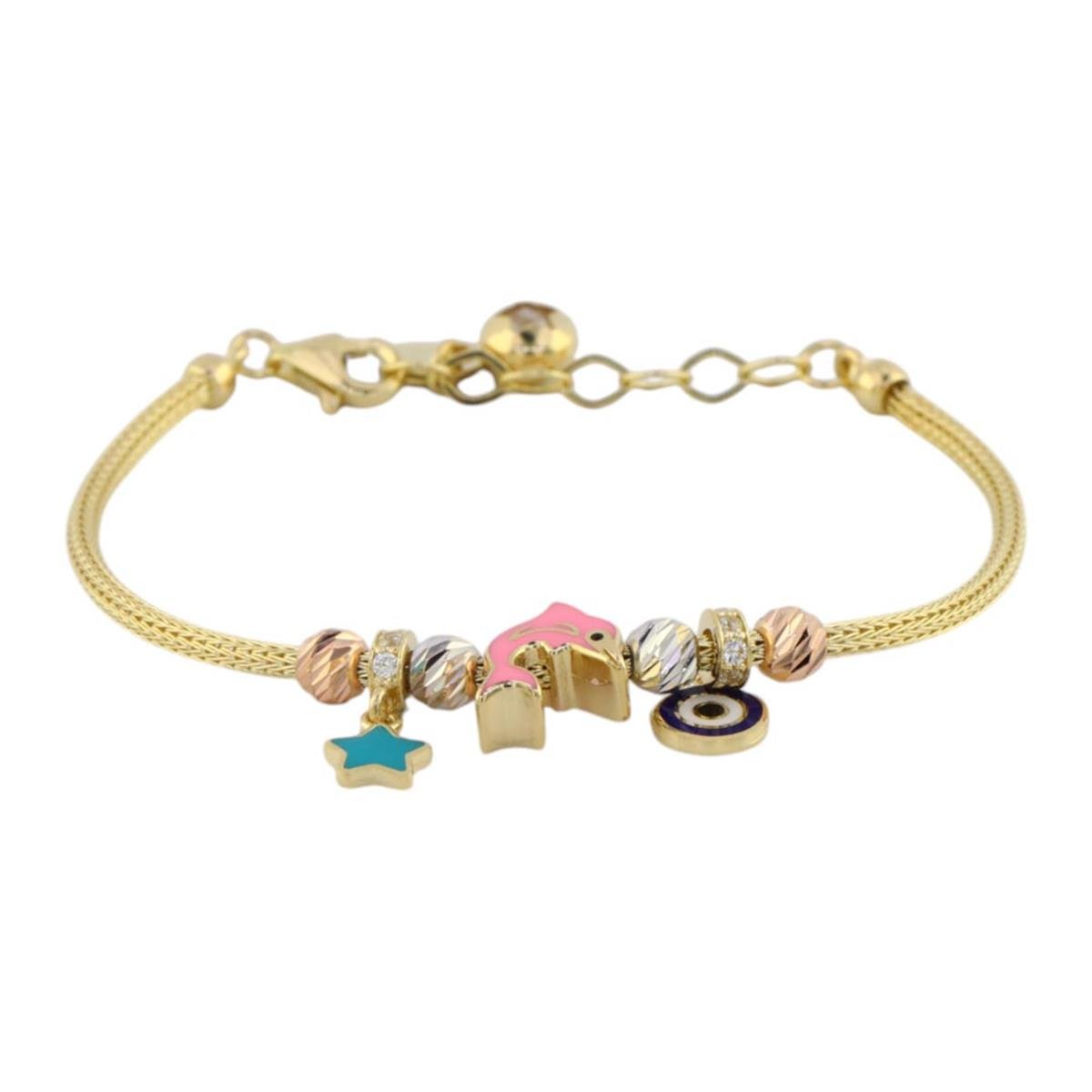 14 Ayar Altın Çocuk Bileklik  -  0187780