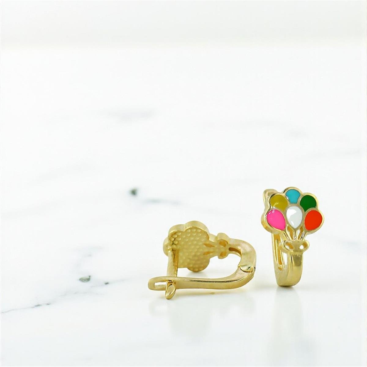 14 Ayar Altın Çocuk Küpe  -  0201002