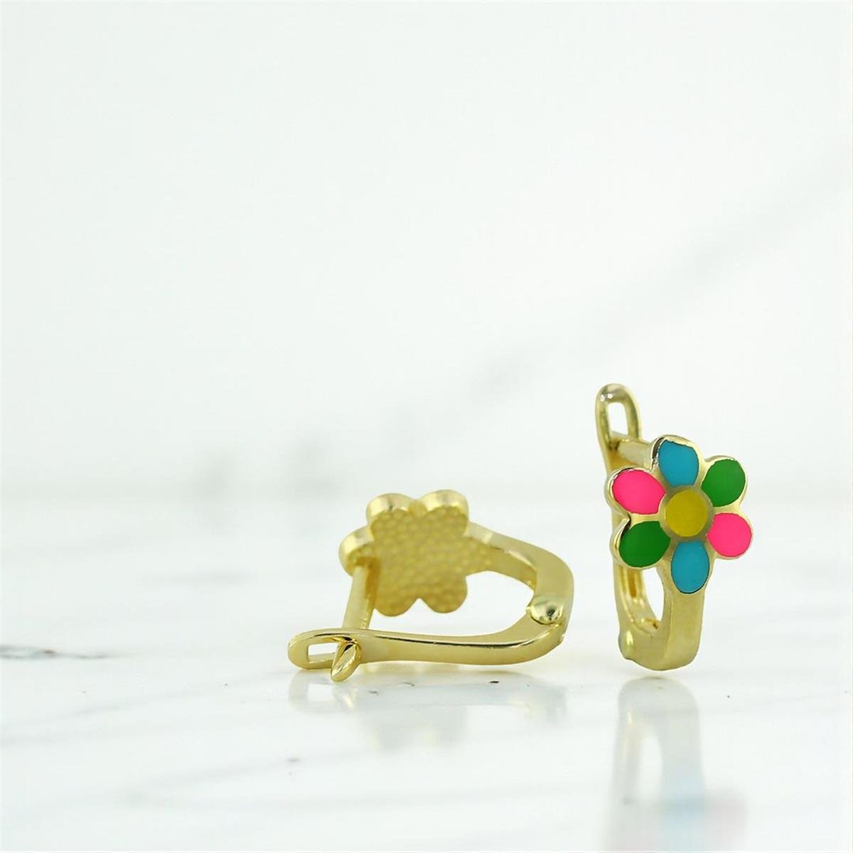 14 Ayar Altın Çocuk Küpe  -  0201004