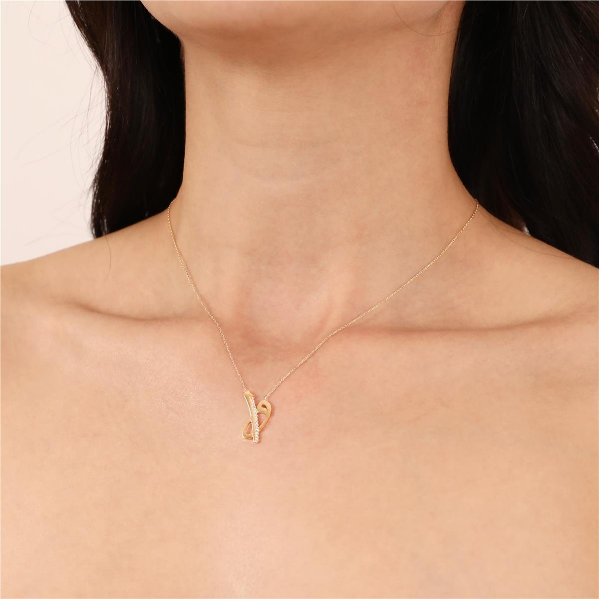 14 Ayar Altın Dini Figürlü Kolye  -  0205141