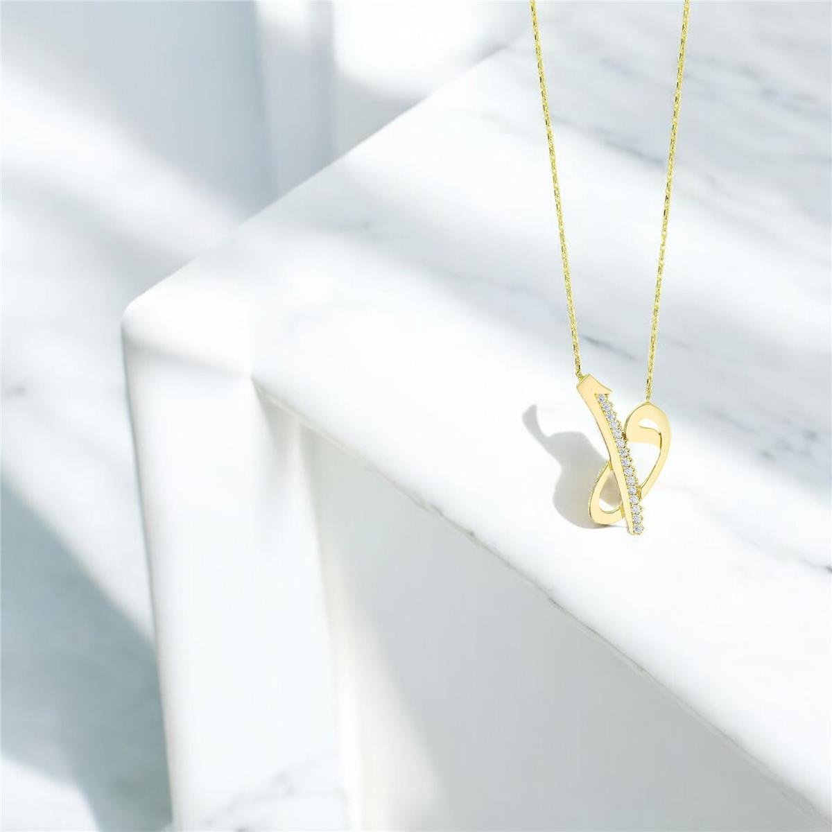 14 Ayar Altın Dini Figürlü Kolye  -  0205141