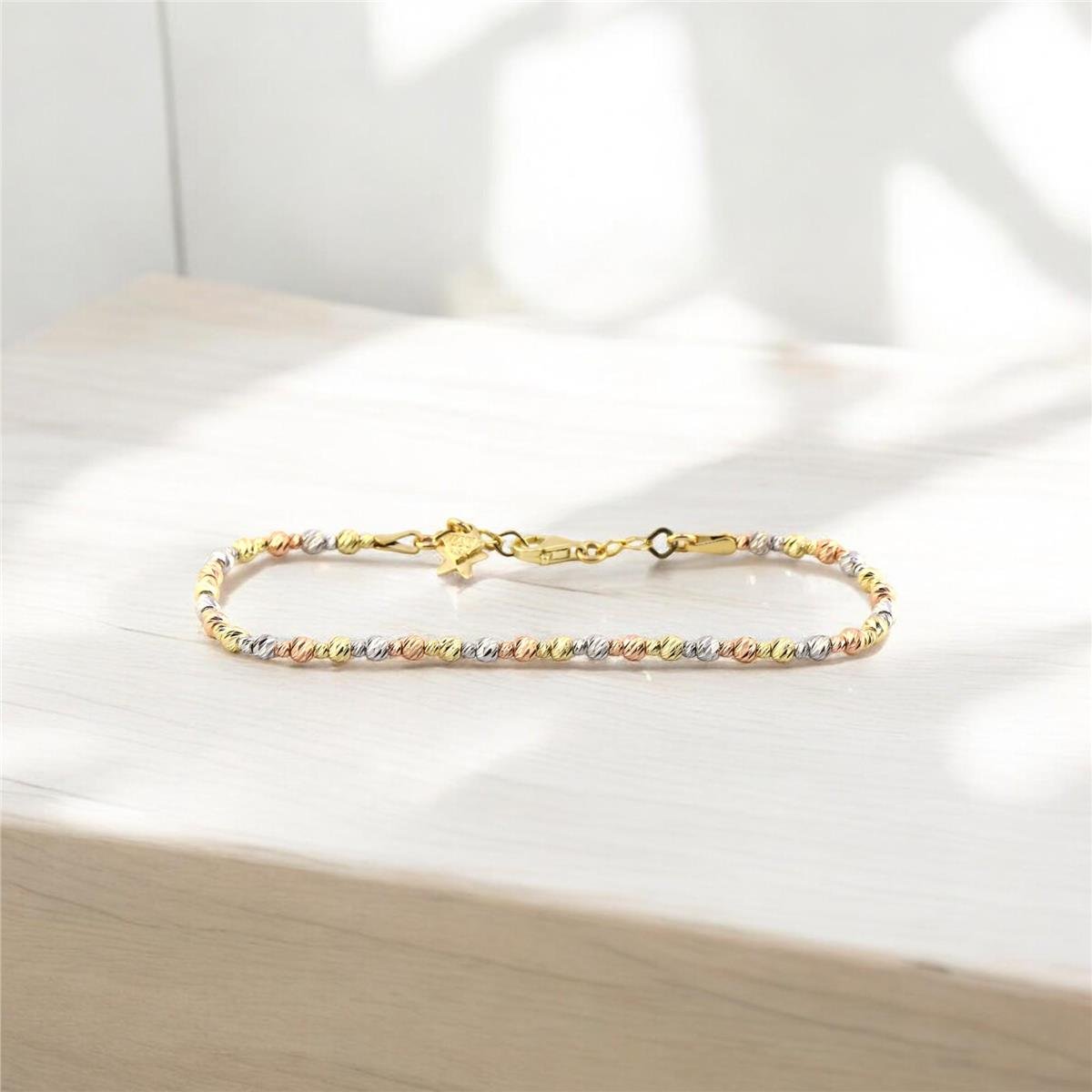 14 Ayar Altın Dorika Bileklik  -  0184668