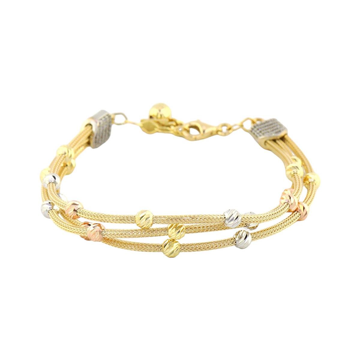 14 Ayar Altın Dorika Bileklik  -  0184932