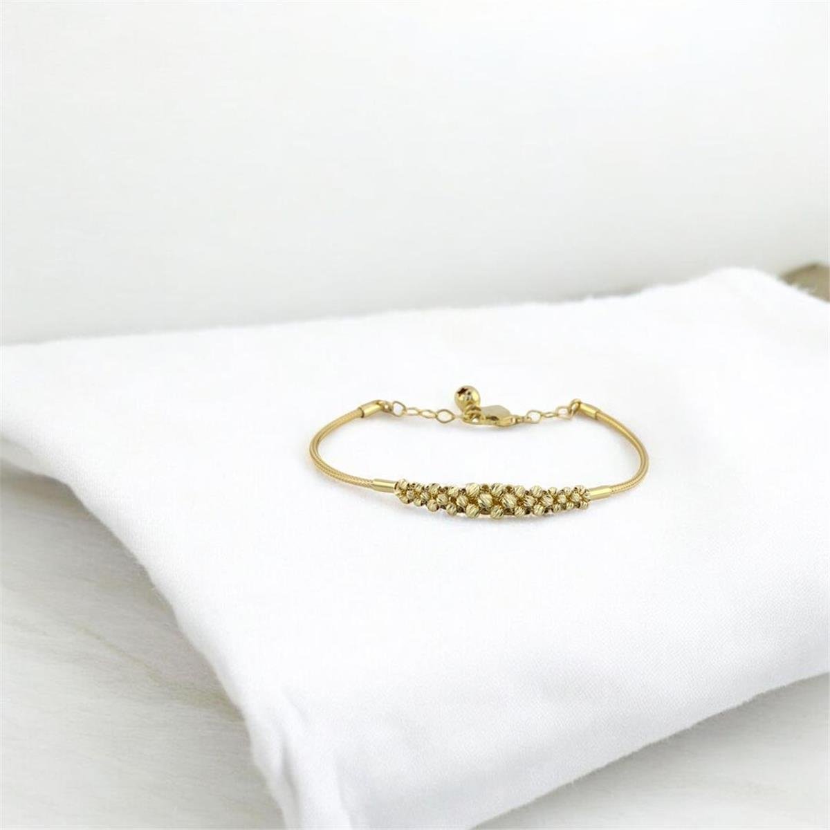 14 Ayar Altın Dorika Bileklik  -  0188409