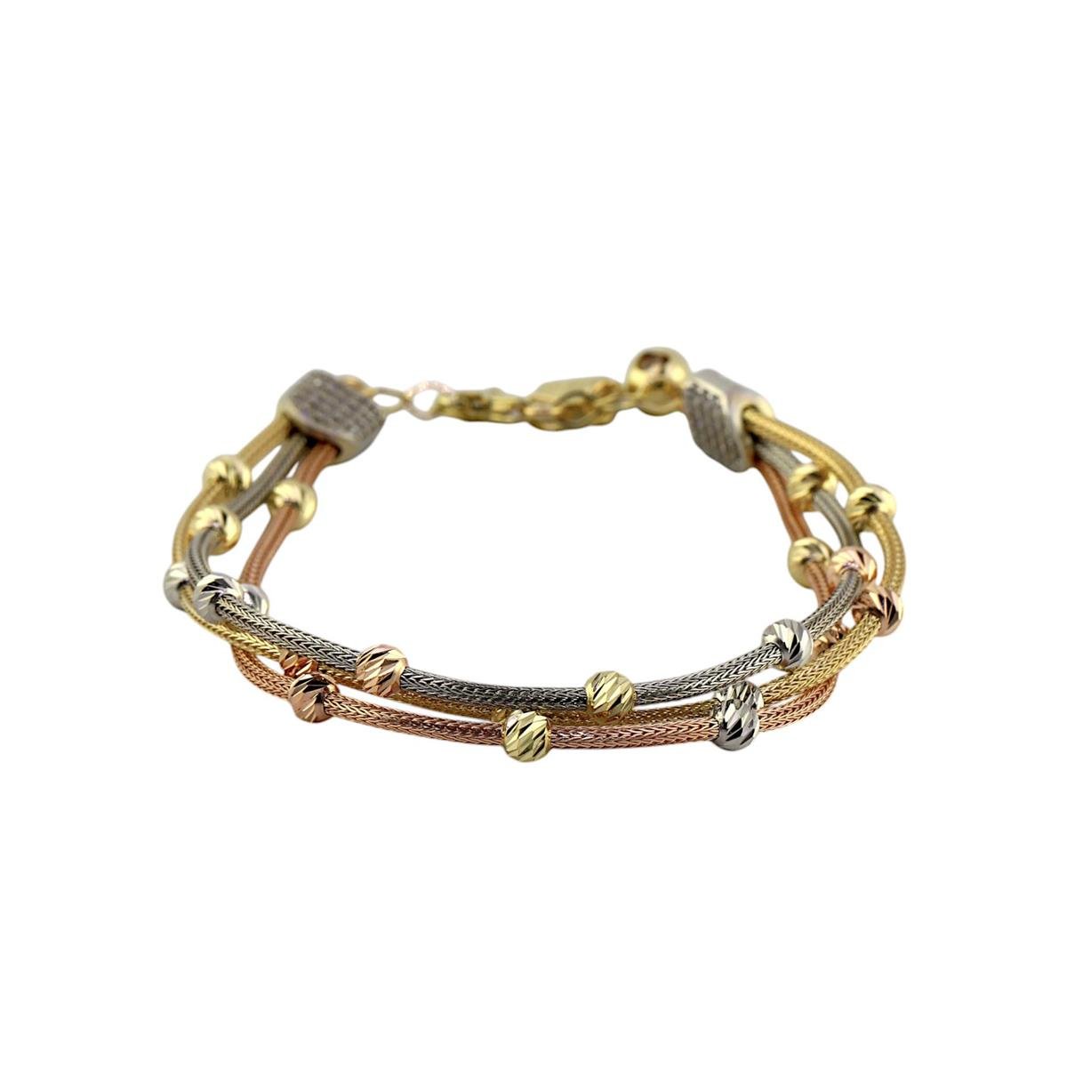 14 Ayar Altın Dorika Bileklik  -  0192911