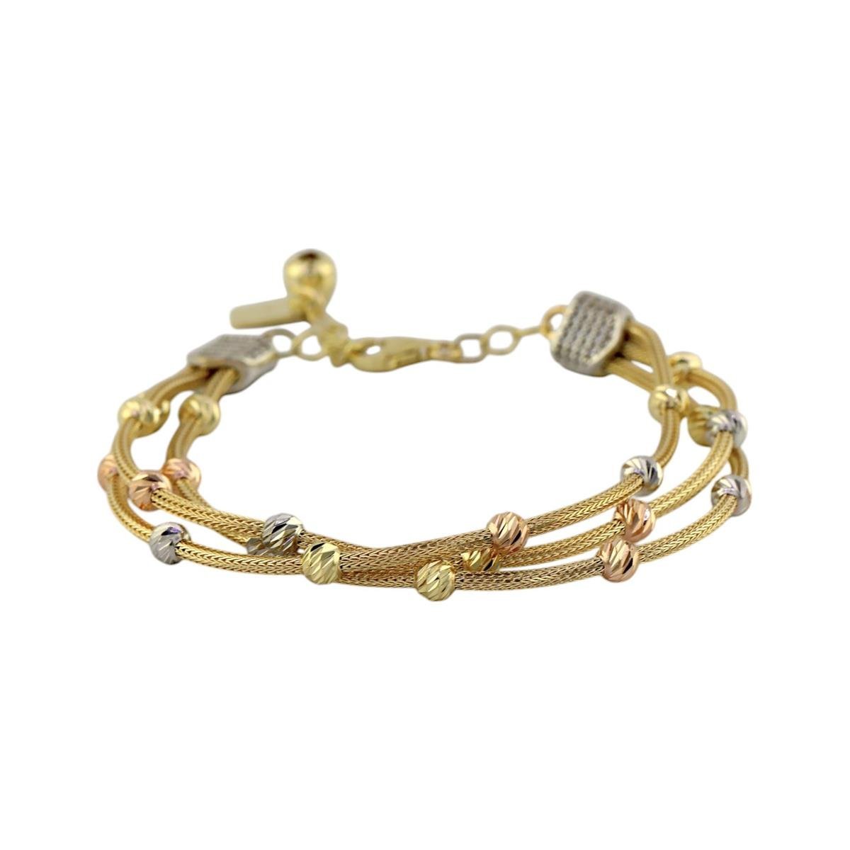 14 Ayar Altın Dorika Bileklik  -  0192912