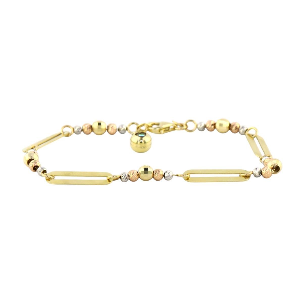 14 Ayar Altın Dorika Bileklik  -  0195203