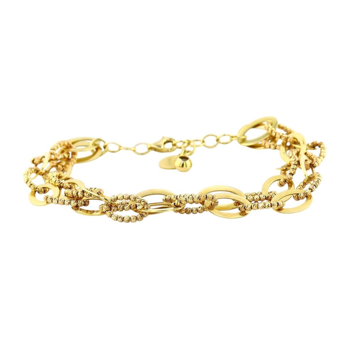 14 Ayar Altın Dorika Bileklik  -  0198769