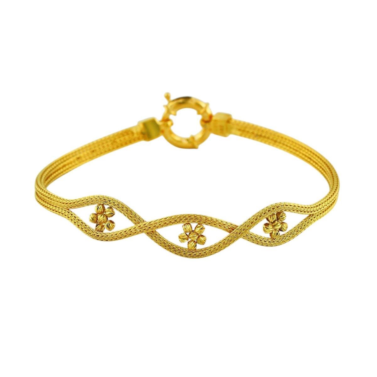 14 Ayar Altın Dorika Bileklik  -  0199519