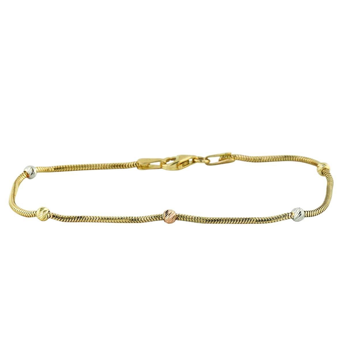 14 Ayar Altın Dorika Bileklik  -  0202193