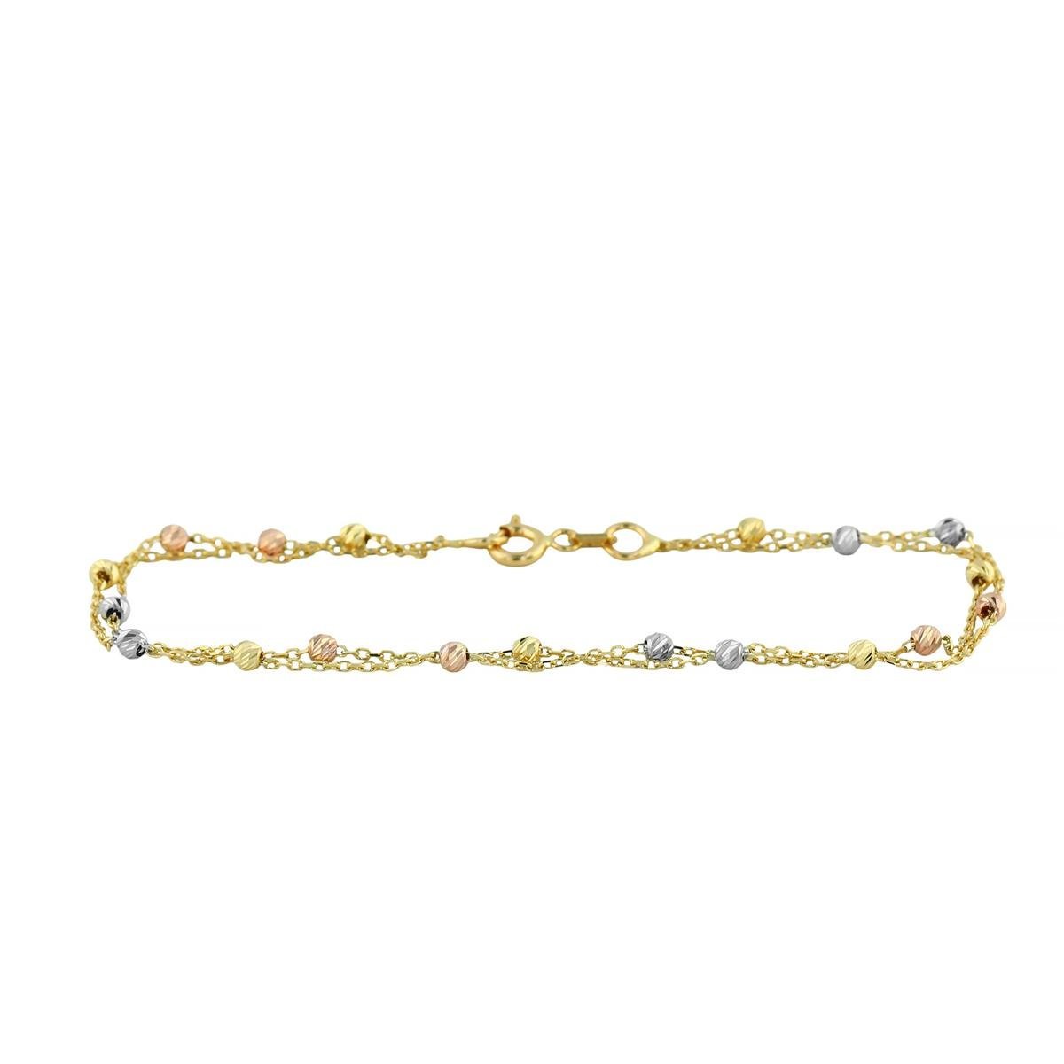 14 Ayar Altın Dorika Bileklik  -  0204436