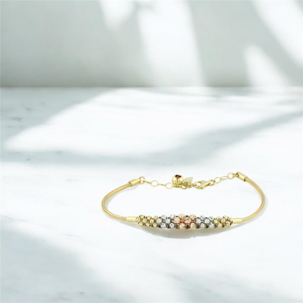 14 Ayar Altın Dorika Bileklik  -  0205169