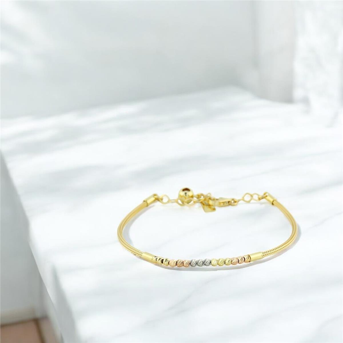 14 Ayar Altın Dorika Bileklik  -  0205170